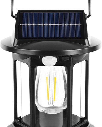 BK-5808 Retro Stil Gunes Enerjili Kempinq Feneri