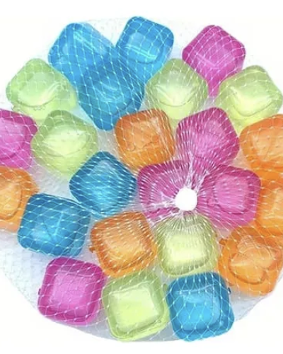 Tekrar Istifade Oluna Bilen Rengli Buz Kublari